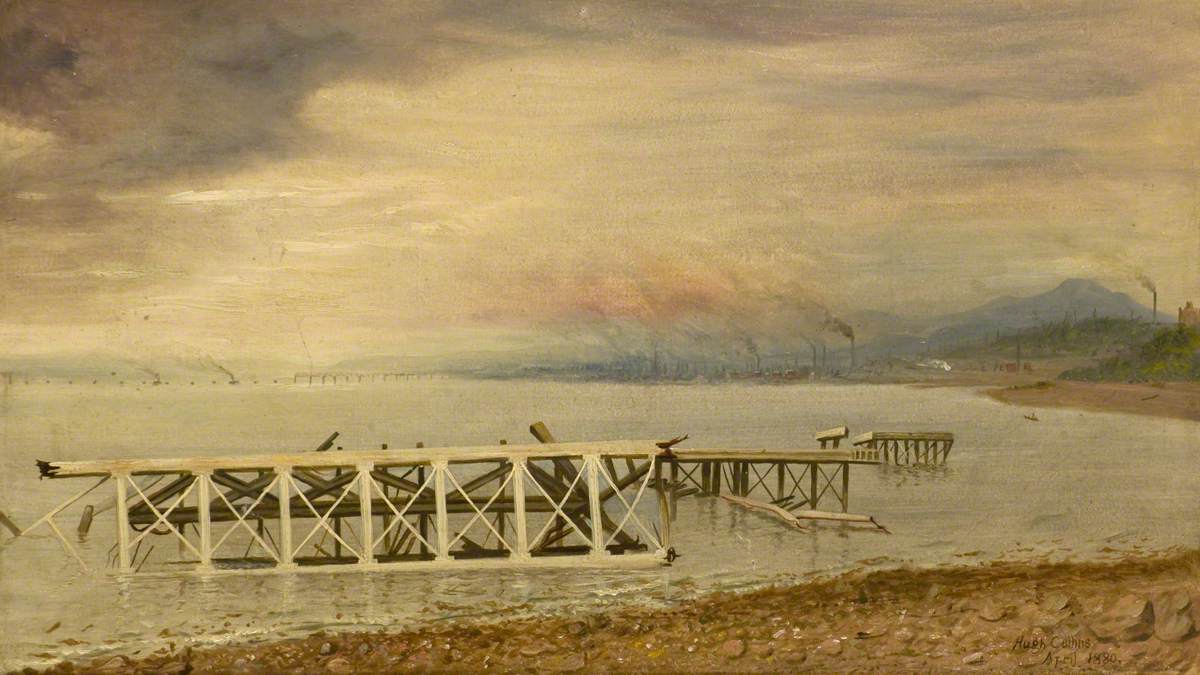 Wreckage from the Tay Bridge - Hugh Collins