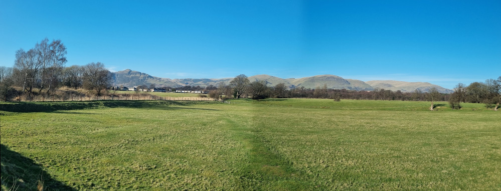 View of Cambus and the Ochils