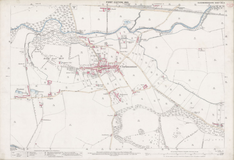Clackmannan Map 1865