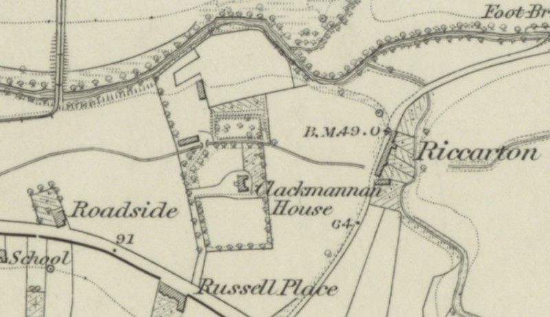 Clackmannan House map