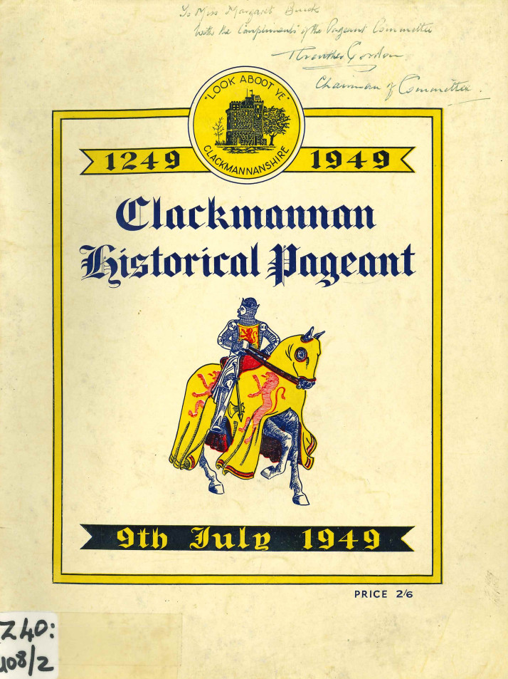 Pageant Programme Cover