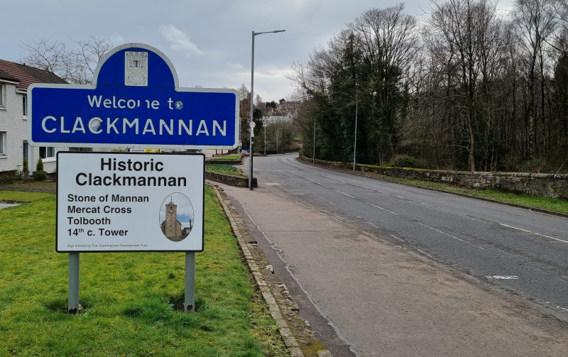 Clackmannan Sign
