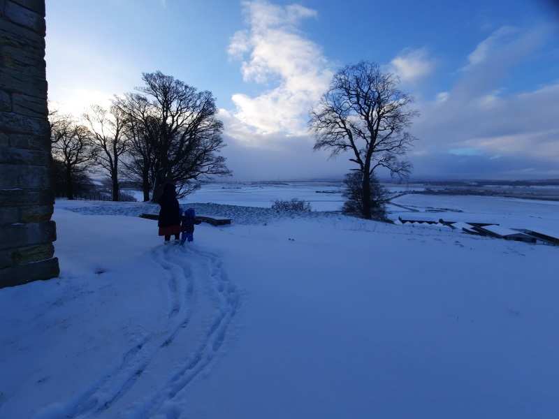 View south from Clackmannan Tower