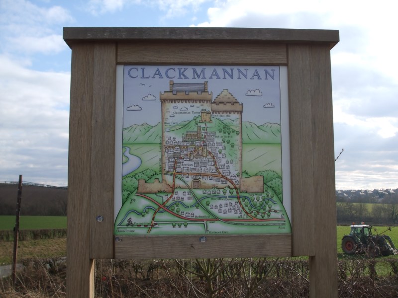 Clackmannan Sign