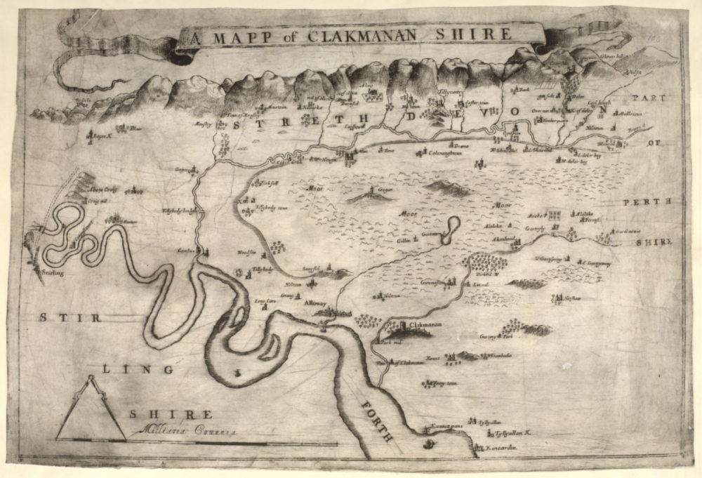 John Adair 1681 Map