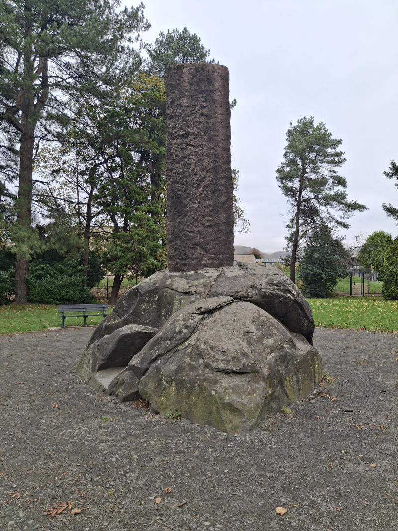 Tullibody War Memorial Back