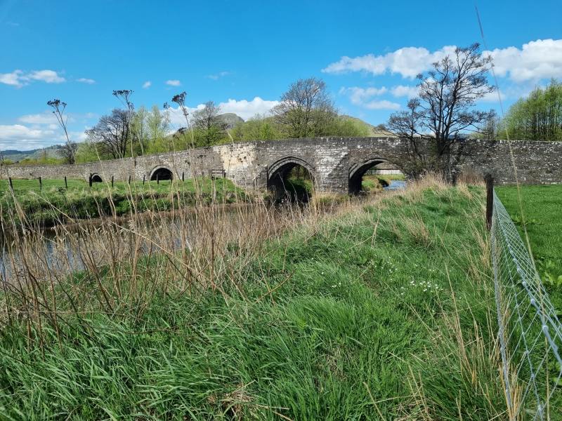 Tullibody Old Bridge looking North