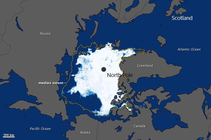 North Pole Map