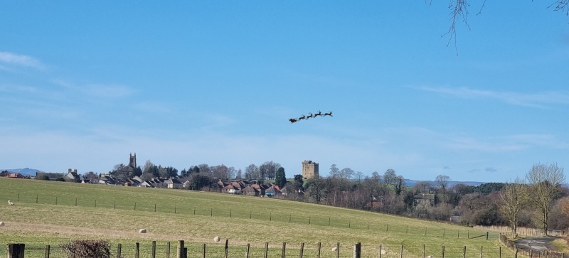 Santa Training Flight